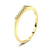 Gold Plated Silver Rings NSR-2878-GP